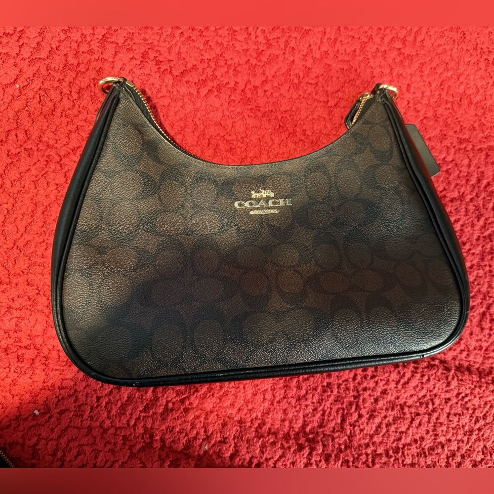 Teri Hobo Bag In Signature Canvas - Picture 2 of 6